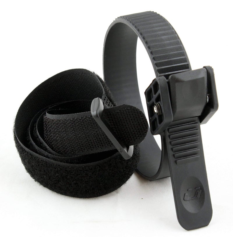 Kuat Phat Bike Kit, Includes Rear Tire Strap Extender & Front Tire Strap, Black - Image 1